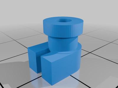 Jumper T15 T14 M2,5 M2 threaded insert add on for monitor mount