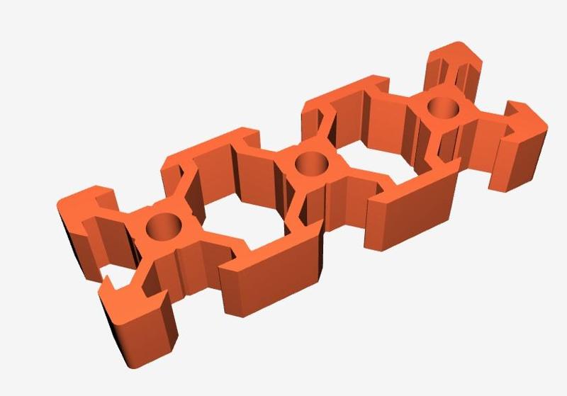 2020 V-Slot Aluminum Profile Extrusion for 3D Printer & CNC Machine