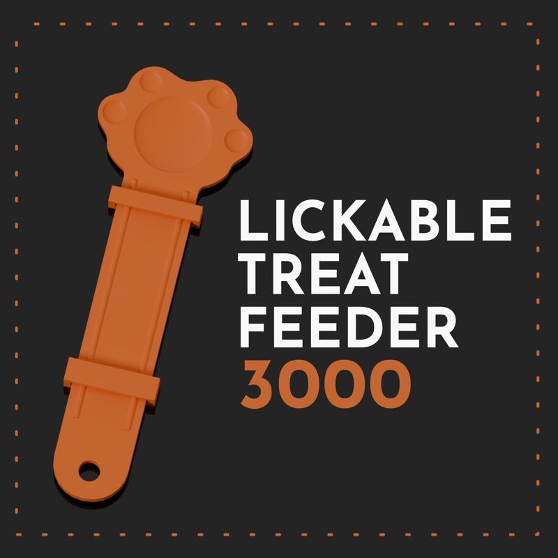Pet Lickable Treat Feeder 3000