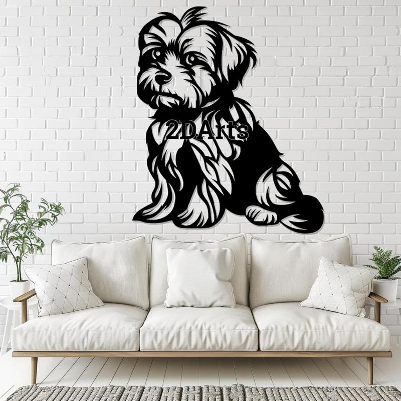Maltese Dog 2D Wall Art/Window Art