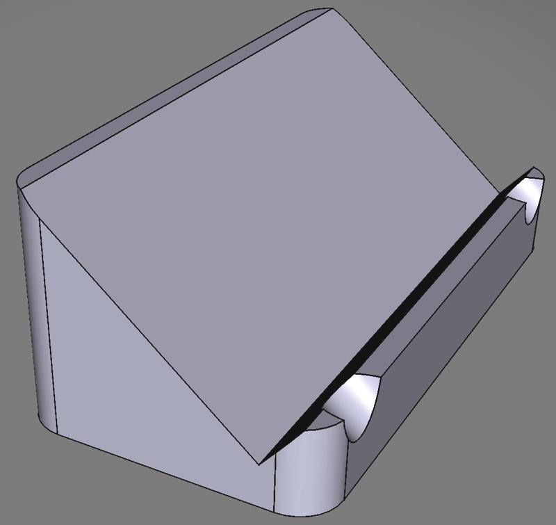 Audient Evo 4 stand, with front holes for in/output