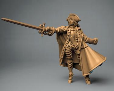 Line soldier female officer