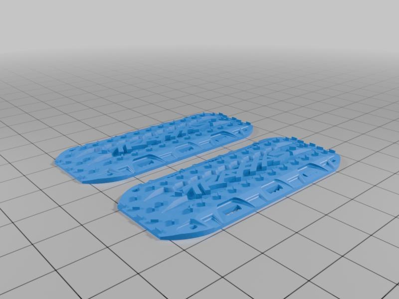 TRX4m recovery boards - Traxxas and TRX4m logos