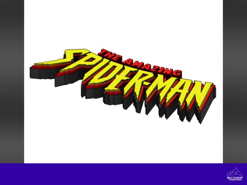 The Amazing Spiderman 3D logo