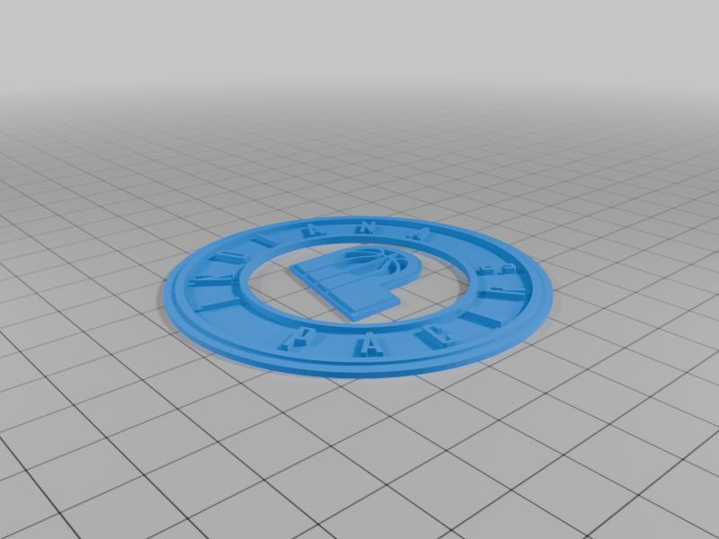 Indiana Pacers logo and name NO AMS req white background