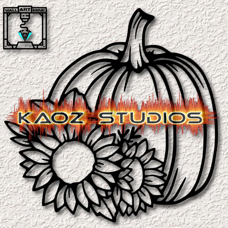 pumpkin with sunflowers.stl