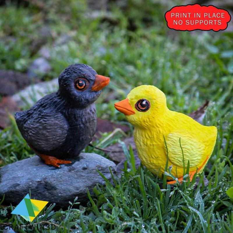 🐣 Print in place Adorable Baby Chicks! 🐥