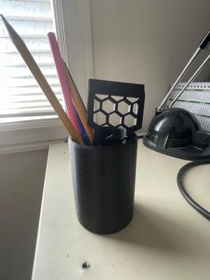 Cylinder based pencil holder