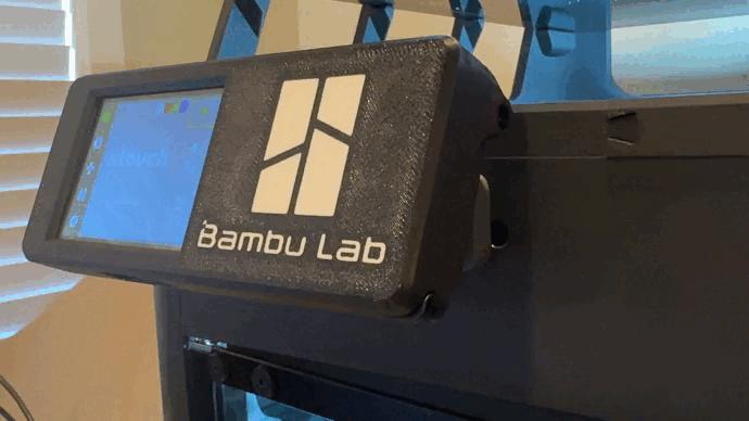 xTouch enclosure added slot for stylus for P1P P1S