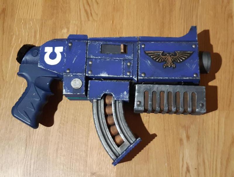 Warhammer 40k Boltun SuperSoaker Scatterblast mod