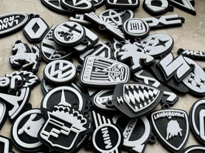All Car Brands Logo Keychains - ( AMS INCLUDED )