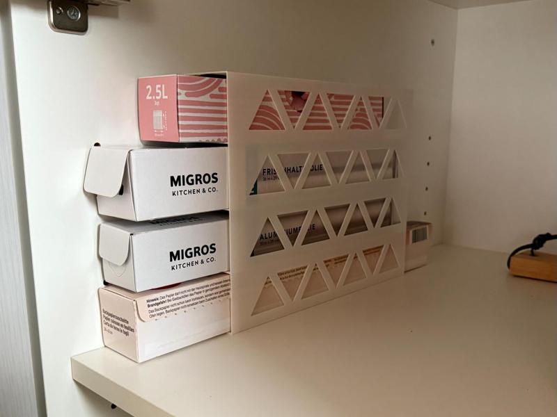 Universal Kitchen Roll Organizer