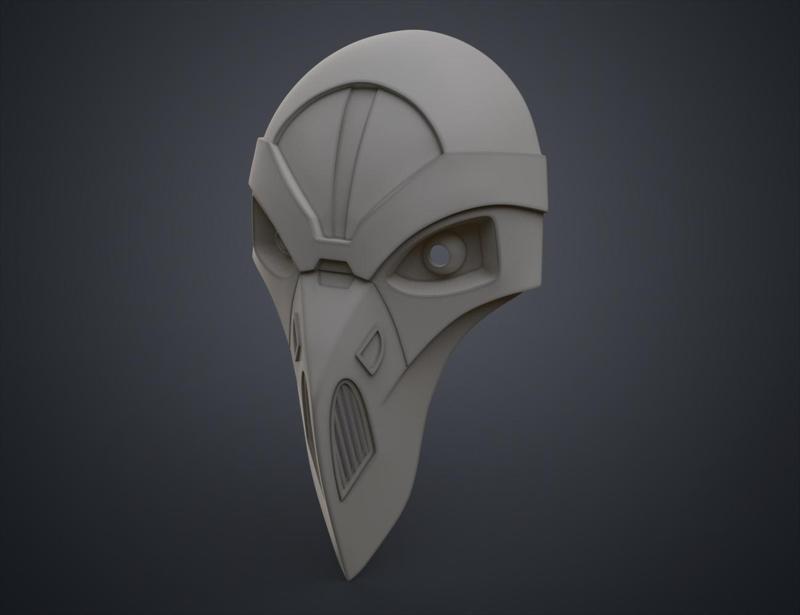 Sith Inquisitor Mask - Tales of the Jedi