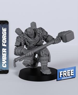 Hiru Okiga Boss - With Free Cyberpunk  - Sci-Fi Gift Ideas for RPG and Wargamers