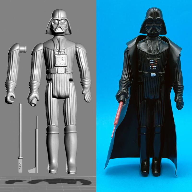 VINTAGE STAR WARS KENNER DARTH VADER ACTION FIGURE