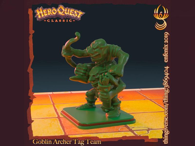 HeroQuest - Goblin Archer Tag Team