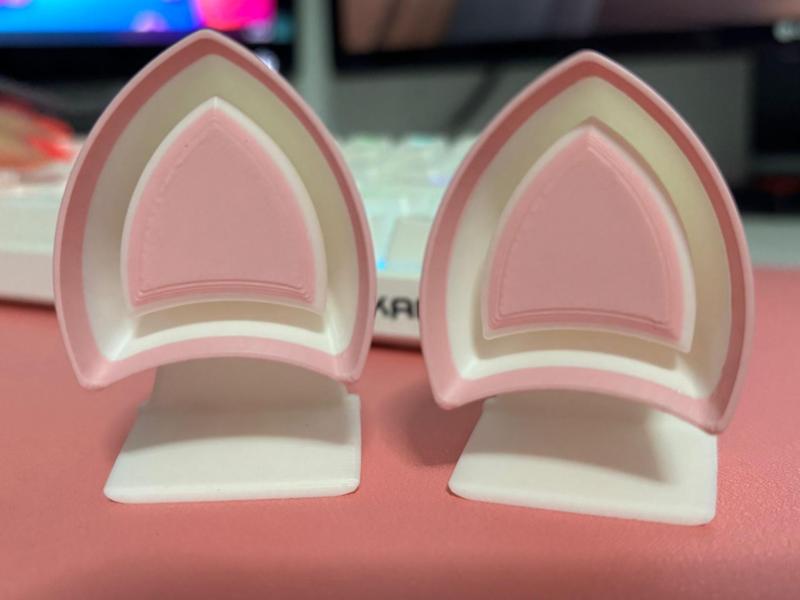 Headphones Cat Ears - clip on