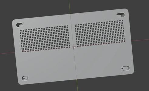 Backplate for XPPEN Artist 10, ROG ALLY mod   