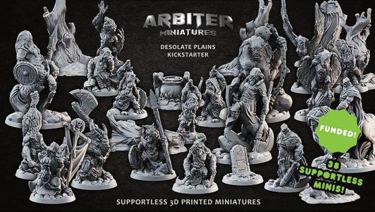 Arbiter Miniatures Kickstarter 2: Desolate Plains