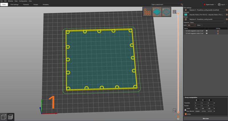 Magnetic Access Cover