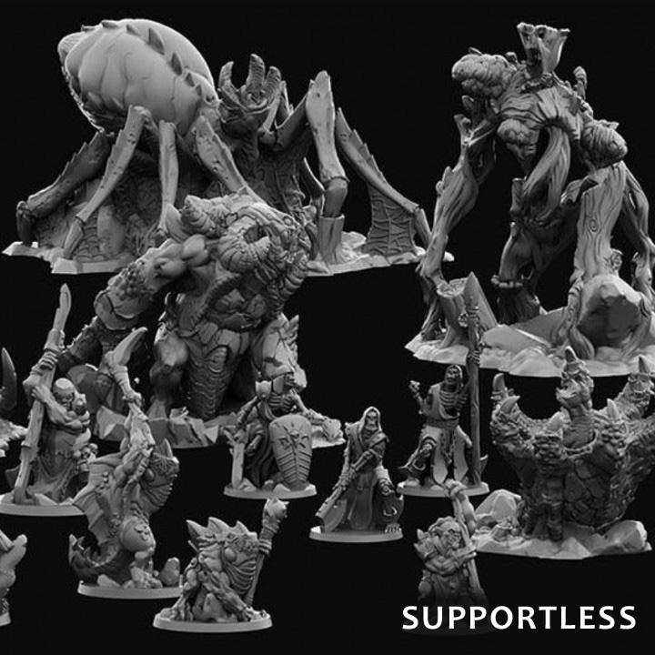 Arbiter Miniatures Kickstarter 1: Supportless Monsters