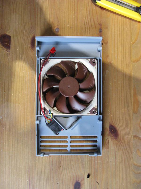 Netzteilabdeckung Neptun 4 plus für 92mm Lüfter / Power supply cover Neptun 4 plus for 92mm fan