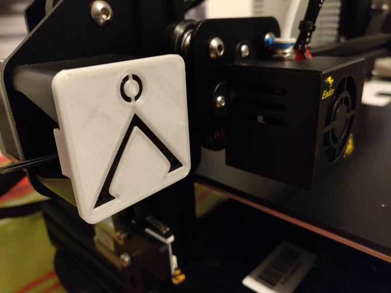 Ender 3 X axis motor cover - Stargate & blank