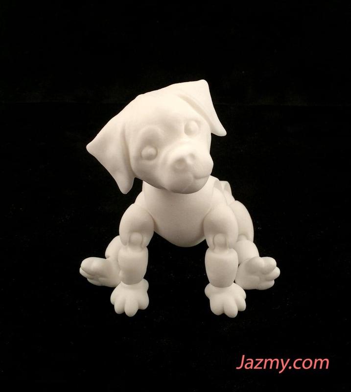 3d Jointed Puppy Dog