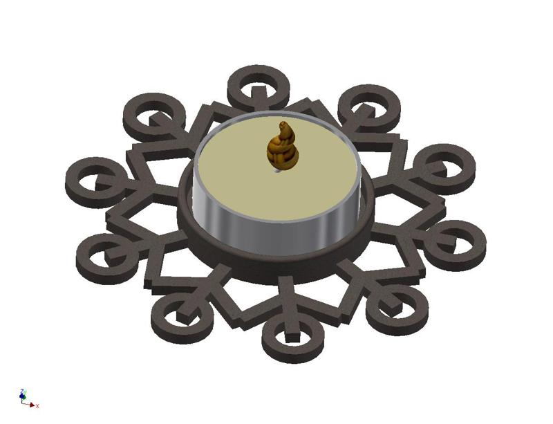 Candle Holder Decoration