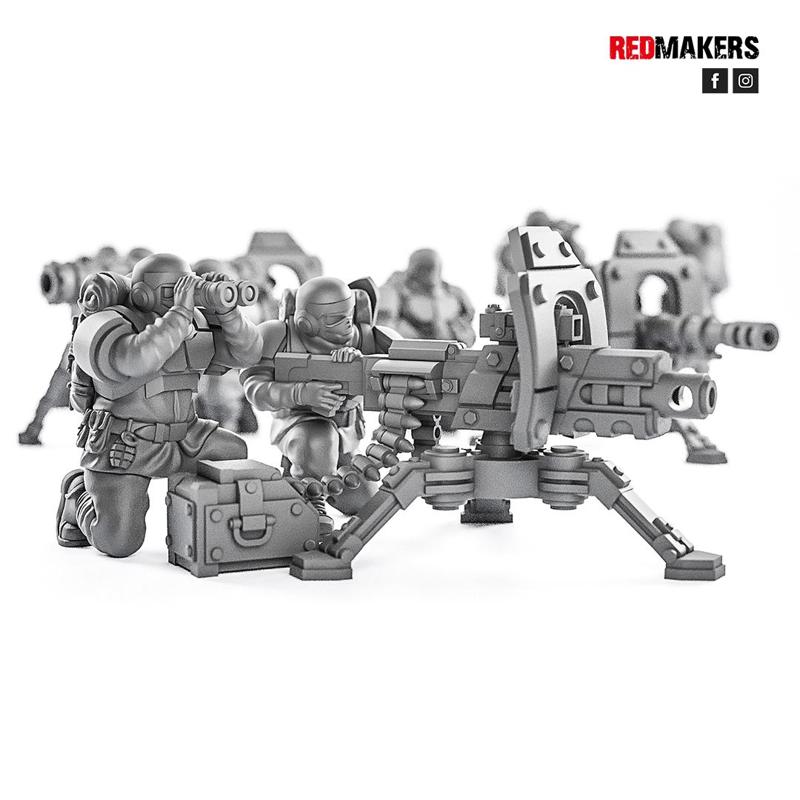 Alpha troops  - Heavy Support Squad of the Imperial Force