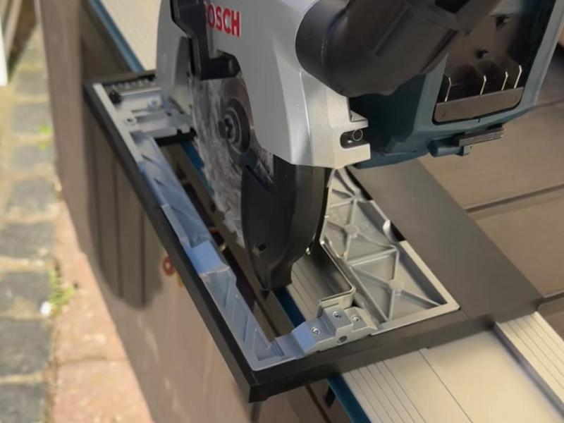 BOSCH Circular Saw GKS 18V-57-2 L to BOSCH FSN Rail