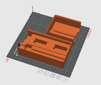 Gridfinity soder holder + tin roll holder