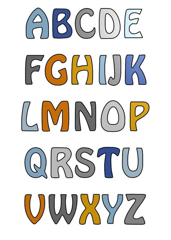 Letters / Buchstaben