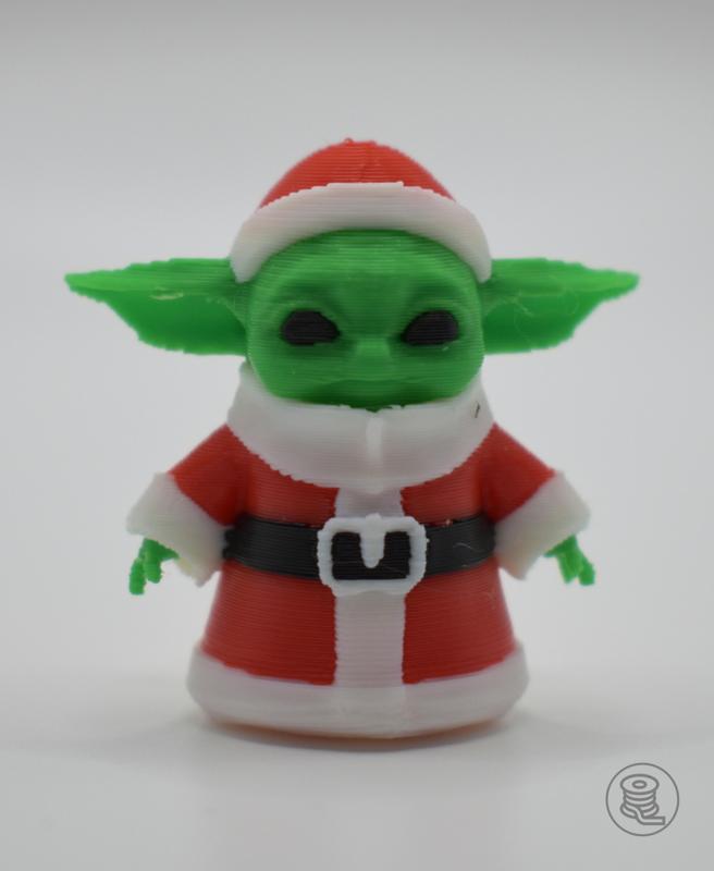Baby Yoda Santa