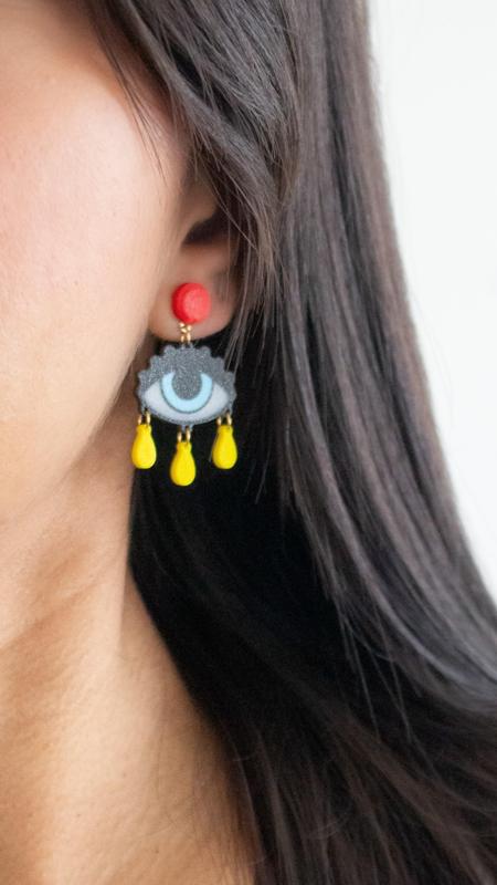 Eyes on the Price Earrings 