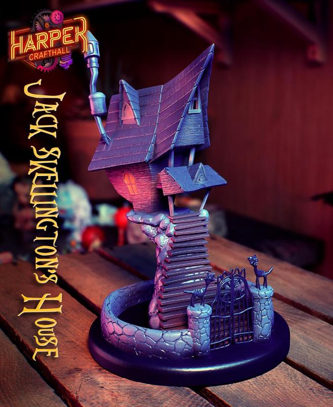 Jack Skellington House Multicolor