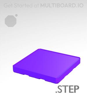 3x3x0·5 - Multibin Insert - STEP Remixing File