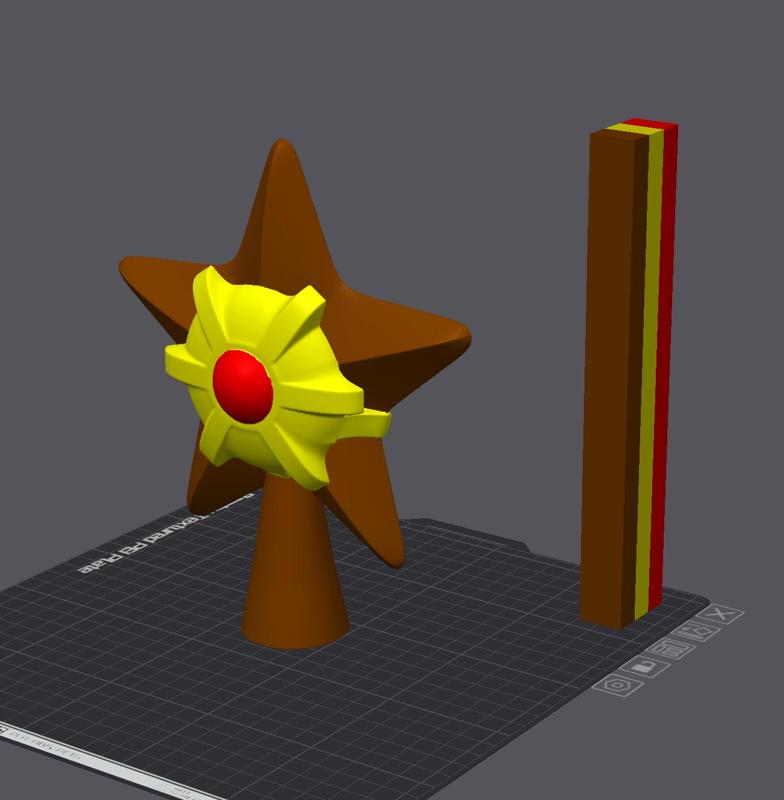 Staryu Tree Topper - Pokemon