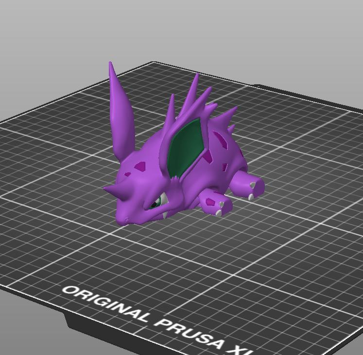 Articulating Nidorino - Pokemon - Print in Place