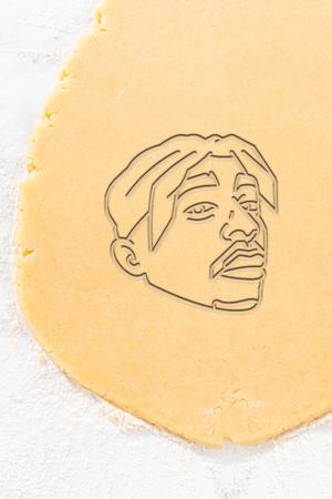 Tupac Cookie Cutter, Biscuit Cutter