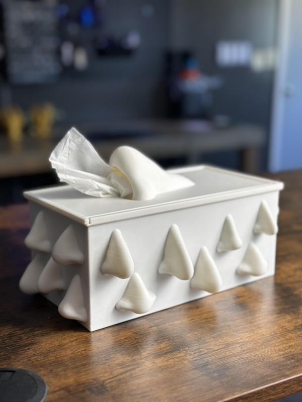 Nosey Tissue Box Holder