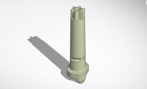 Thermomix Cutter Drive Shaft