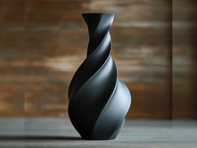 Modern Twisted Vase