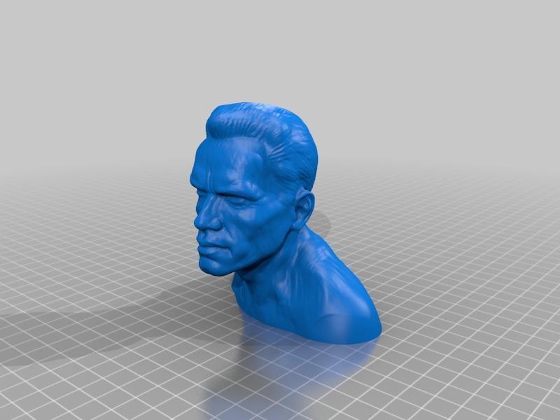 Arnold Schwarzenegger Bust