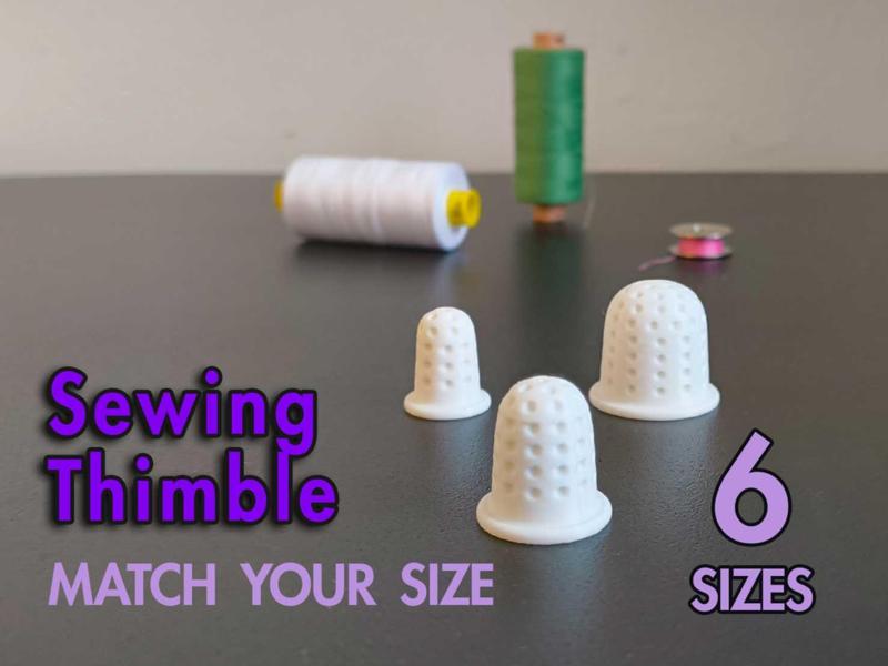Sewing Thimble  - 6 Sizes for a perfect fit