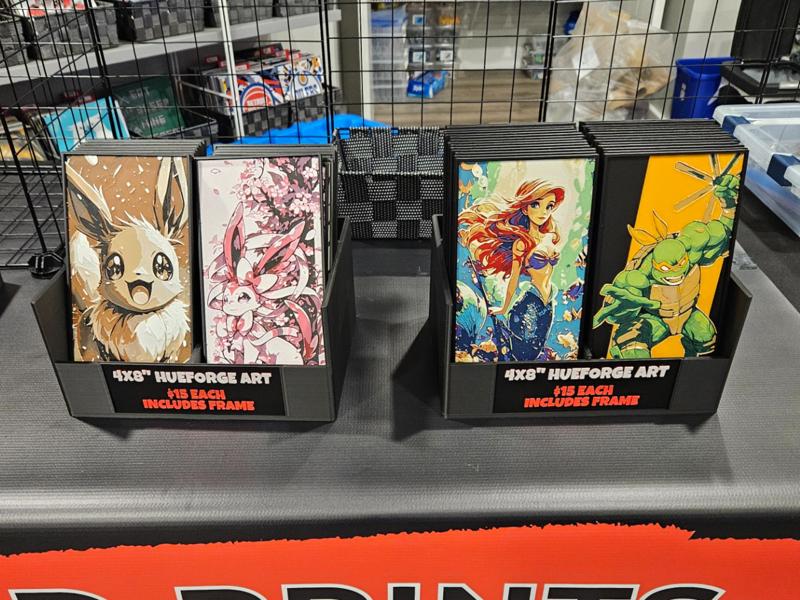 100x200mm Hueforge Display Stand with Sign Slot