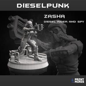Zasha - January Dieselpunk Collection