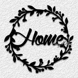 COUNTRY HOME WREATH wall art Welcome home decor