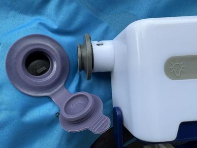 Inflation valve push-flap valve to EXPED's Ultra Pump and Mega Pump