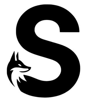 Fox alphabet: Letter S (version 2)